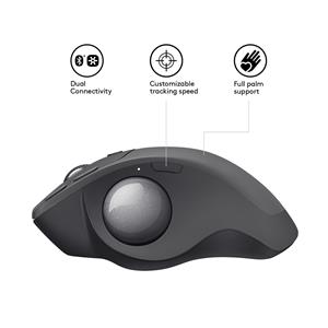 Logitech MX Ergo Mouse RF Wireless+Bluetooth 5