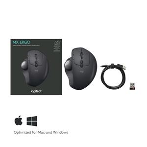 Logitech MX Ergo Mouse RF Wireless+Bluetooth 6