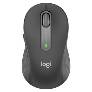 Logitech Signature M650 Mouse, Size L, Bluetooth, Graphite