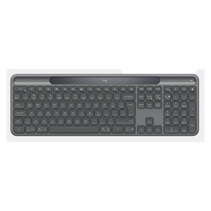 Logitech Signature Slim Solar+ K980 for Business keyboard Universal RF Wireless + Bluetooth QWERTZ German Graphite