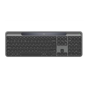 Logitech Signature Slim Solar+ K980 keyboard Universal RF Wireless + Bluetooth QWERTY UK International Graphite
