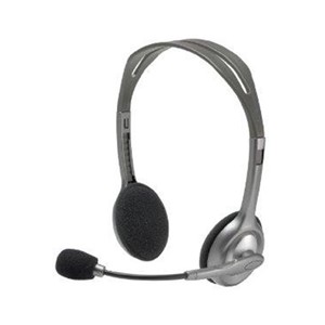 Logitech Stereo Headset H110 headphones with microphone