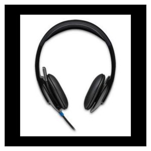 Logitech USB Headset H540 headphones with microphone