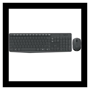 Logitech Wireless Desktop MK235 Desktop Set; SLO