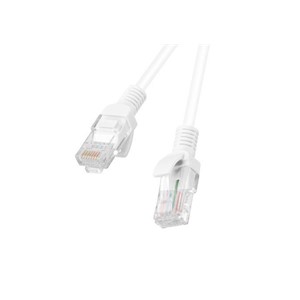 LPATCHCORD KAT.5E UTP 2M BIAŁY FLUKE PASSED LANBERG 10-PACK