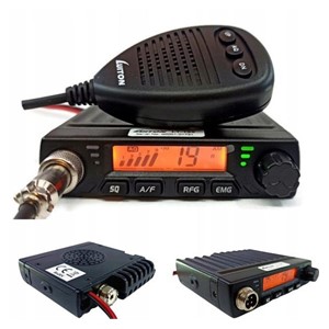 Luiton LT-198 ASQ AM /FM CB Radio Cigarette Lighter Plug Black