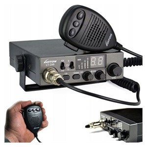 Luiton LT-298 ASQ AM /FM CB Radio Cigarette Lighter Plug Black