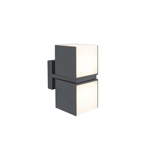 LUTEC CUBA Outdoor wall lighting LED F
