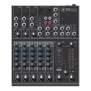 Mackie 802VLZ4 audio mixer 8 channels 20 - 20000 Hz