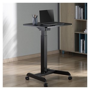 Maclean Laptop Table, Height Adjustable, for Standing Up Work, Max Height 113cm, MC-892B