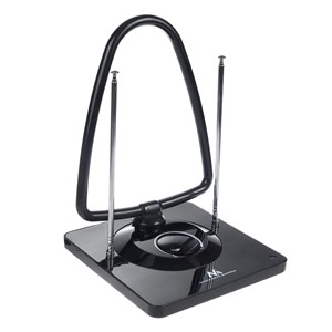Maclean MCTV-963 High Gain Indoor Aerial Antenna Low Noise Digital Analog Freeview FM DVB Strongt 45dB DVB-T /T2 H.265 HEVC