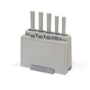 Maestro MR-1412-GREY Knife set with block + Cutting board set Gray