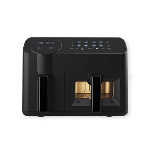 Maestro MR-760 Double deep fat fryer 3.5L+6L Black