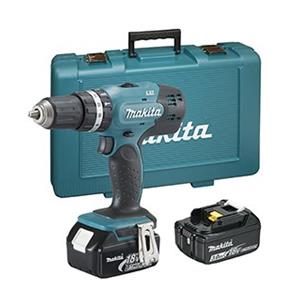 Makita DHP453RFE drill Keyless Black,Blue 1.8 kg