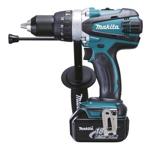 Makita DHP458RTJ drill 2000 RPM Black, Blue 2