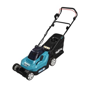 Makita DLM382PM2 lawn mower Battery Black, Blue