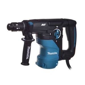 MAKITA HR3012FCWJ rotary hammer SDS-Plus 3,9J 1050W AVT MAKPAC Black, Blue