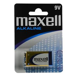 MAXELL battery Alkaline 9V, 6LR61, 1 pcs.