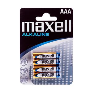 Maxell Battery Alkaline LR-03 AAA 4-Pack Single-use battery
