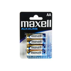 MAXELL Battery alkaline LR6 4 pieces