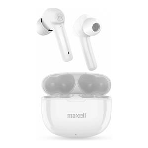 Maxell Dynamic+ wireless headphones with charging case Bluetooth white