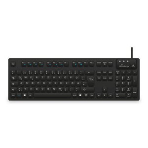 MediaRange MROS273 keyboard Home /Office USB QWERTZ German Black
