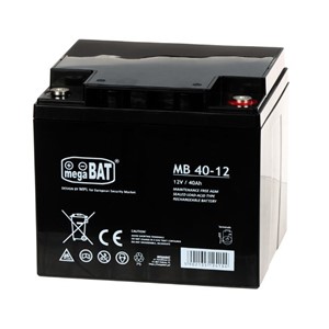 MegaBat MB 40-12 UPS battery Sealed Lead Acid (VRLA) 12 V 40 Ah
