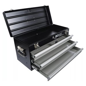 BGS Metalni kovčeg za alat, prazan | s 3 pretinca