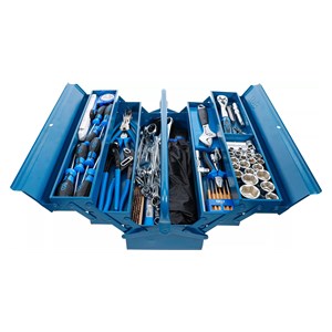 Metalni kovčeg za alat uključujući asortiman alata | 137-dijelni