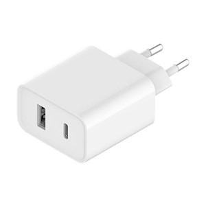 Mi 33W Type A + Type C mobile device charger White