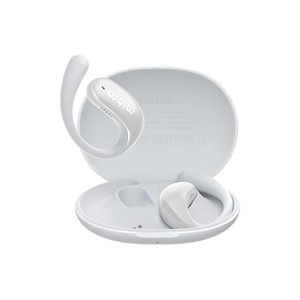 Mibro OpenEar Pro white headphones with charging case