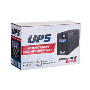 MicroUPS 800VA/480W 9Ah Uninterruptible Power Supply (UPS) 5