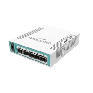 Mikrotik CRS106-1C-5S network switch Gigabit Ethernet (10 /100 /1000) Power over Ethernet (PoE) White