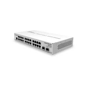 Mikrotik CRS326-24G-2S+IN network switch Managed Gigabit Ethernet (10/100/1000) Power over Ethernet (PoE) White 3