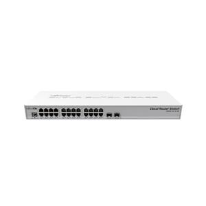 Mikrotik CRS326-24G-2S+RM network switch Managed L2 Gigabit Ethernet (10/100/1000) Grey