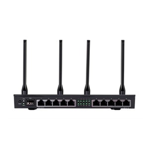 Mikrotik RB4011iGS+5HacQ2HnD-IN wireless router Gigabit Ethernet Dual-band (2.4 GHz /5 GHz) Black