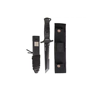 Mil-Tec German Combat Knife Black 2000 steel 440