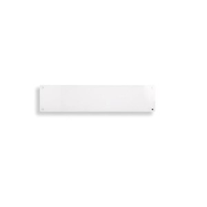 Mill panel heater 1000W, white, glass (MB1000L DN)