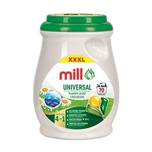 MILL PROFESSIONAL 3-chamber universal laundry capsules, 70 pcs.