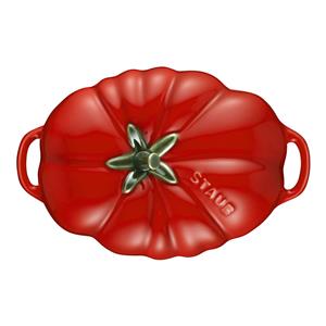 Mini Cocotte Ceramic Oval Tomato Staub - 500 ml, Red 6