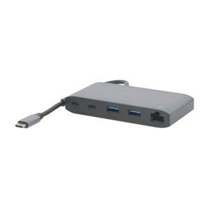 Mobilis 020027 laptop dock /port replicator Wired USB 3.2 Gen 1 (3.1 Gen 1) Type-C Grey