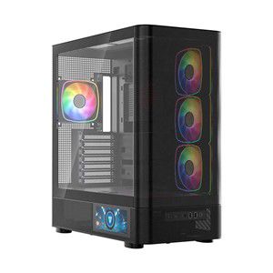 MODECOM Volcano Volcano AQ400 ARGB Midi Black