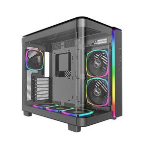 Montech KING 95 PRO Midi-Tower, Tempered Glass, ARGB - black