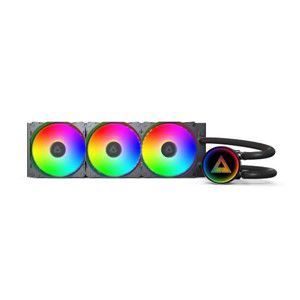 Montech LightFlow ARGB 360 Processor All-in-one liquid cooler 12 cm Black 1 pc(s)