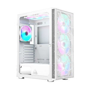 Montech X3 Mesh Midi-Tower, RGB, Tempered Glass - weiß