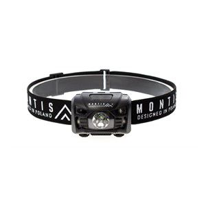 Montis Akumulatorowa latarka nagłowna z sensorem MT001 Black Headband flashlight LED