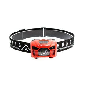 Montis Bateryjna latarka nagłowna z sensorem MT002 Red, Black Headband flashlight LED