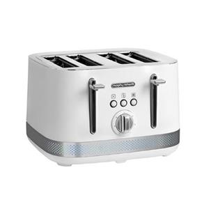 Morphy Richards Illumination white 4 slice toaster