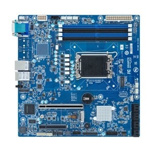 Motherboard - Gigabyte MX34-BS0 1x LGA 1700 Intel® Xeon® E-2400 /6300 Intel® Pentium® Gold G7400 /G7400T Intel® C262