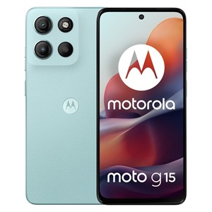 Motorola moto g15 17.1 cm (6.72) Dual SIM Android 15 4G USB Type-C 8 GB 128 GB 5200 mAh Blue